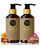 Organic Affaire Combo Pack of 2 Paraben Free Rose Body Lotion - 600 ml