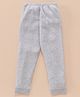 Kanvin Cotton Knit Full Length Solid Thermal Pant - Grey Mélange