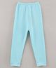 Kanvin Cotton Knit Solid Thermal Pant - Blue