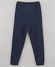 Kanvin Cotton Knit Solid Thermal Pant -Navy