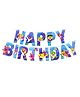 Funcart Baby Shark Happy Birthday Banner Multicolor - Length 150 cm