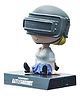 PUBG Diva Warrior Phone Holder Car Decoration Bobblehead Action Figure - Height 11.9 cm