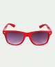 Dukiekooky Black Lens & Red Frame Wayfarer Sunglasses