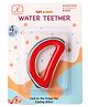 Toy Cloud Natural Silicon Teether - Red