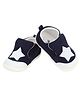Kid-O-World Star Patch Detail Casual Booties - Blue