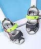 Cute Walk by Babyhug Sandals With Velcro closure - Grey