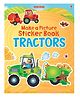 Usborne Make A Picture Sticker Book Tractors - English