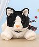 EDU KIDS TOYS Suzzy Cat Soft Toys White Black (Color May Vary)-Length 47CM