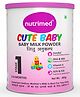 Nutrimed Cute Baby Stage 1 Infant Milk Formula - 400 gm