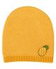 Kid-O-World Pineapple Patched Polka Beanie - Yellow Diameter 21Cms