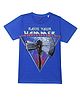 Marvel By Wear Your Mind Half Sleeves Raise Your Hammer Print Tee - Dark Blue