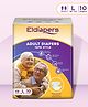 Eldiapers Adult Tape Style Diaper Large - 10 Pieces
