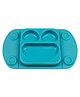 EasyTots Mini Mat Silicone Suction Plate - Blue
