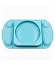EasyTots MiniMax Mat Silicone Weaning Suction Plate - Blue
