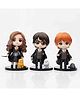Awestuffs Harry Potter & Friends Action Figure Set Of 3 - Height 9.5 cm