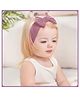 SYGA Baby Headbands Bow Strechable Soft Nylon Headband Newborn Infant Toddlers Kids  0-3 Years - Purple