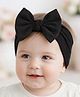 SYGA Baby Headbands Bow Strechable Soft Nylon Headband Newborn Infant Toddlers Kids  0-3 Years - Black