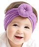 SYGA Baby Headbands Soft Cotton Strechable Turban Hairbands For Newborn Infant Toddlers Kids 0-3 Years (Purple)