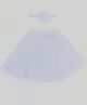 SYGA New Born Baby Girl Photography Tutu Skirt With Flower Headband - White