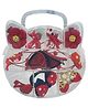 SYGA  Headwear Gift Cat Shaped Hairpin Box Set  Pack of 15 - Red