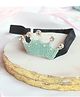 CHOKO Handmade Adjustable Senorita Crown Crystal Headband - Blue Black