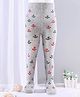 Mustang Footed Tights Anchor Design - Grey