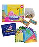 Toyshine Wooden Hippo Bathing Puzzle Toy Colorful Wooden Puzzle Toy for Kids - 9 Pieces