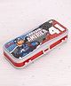  Marvel Captain America Dual Compartment Pencil Box - Red & Grey