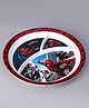 Spider Man 3 Partition Rnd Plate - Multicolor (Color and design may vary)