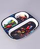 Disney Pixar Cars Sectioned Plate -  (Color and design may vary)