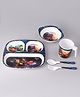 Disney Pixar Cars 5 Pieces Dinner Set - Multicolour  (Color and design may vary)