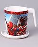 Marvel Spiderman Laura Mug Large and Luna Coaster Muticolour - 350 ml (Color and design may vary)