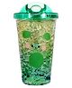 FunBlast Ice Cup Tumbler with Straw and Lid for Juice  450 ML (1 Pc; Random Color and Print)