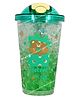 FunBlast Tumbler with Lid and Straw  Sea Green  450 ml