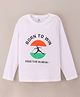 Ollypop Full Sleeves T-Shirt Indian Print - White
