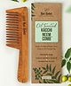 Nat Habit Kacchi Neem Comb Wide Tooth - Brown