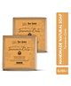 Nat Habit Healing Turmeric Oats Handmade Butter Bath Soap Pack of 2 - 125 gm each