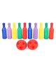 Ratnas Bowling Alley Junior Set Pack of 12 - Multicolour