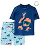Carter's  2-Piece Octopus Rashguard Swim Set - Blue