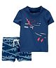 Carter's 2-Piece Rashguard Set Swim Suit - Blue