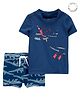 Carter's 2-Piece Rashguard Set Swim Suit - Blue