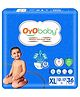 OYO Baby Premium Diaper Pants Xl Size Extra Large With Aloe Vera Lotion For Rash Protection Pack Of 36 Count With Upto 12Hr Protection For Babies Of 12 To 17Kg
