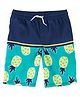Carter's Pineapple Swim Trunks - Blue