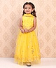 Babyhug Sleeveless Sequinned Choli & Lehenga With Net Dupatta - Yellow