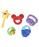 Toyzone Baby Rattles  Pack of 5 - Multicolor
