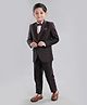 Robo Fry Full Sleeves Party Wear Suit With Waistcoat & Blazer - Purple