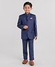 Robo Fry Full Sleeves Solid Color Shirt & Trouser - Blue