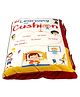 Muren Cushion Book English Language & Vocabulary Development Velvet Pillow Book -Color May Vary