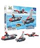 Webby 3 In 1 Young Commander ABS Blocks Kit Multicolour - 155 Pcs