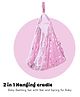 Baybee Swing Cotton Hanging cradle with Mosquito Net & Spring - Pink